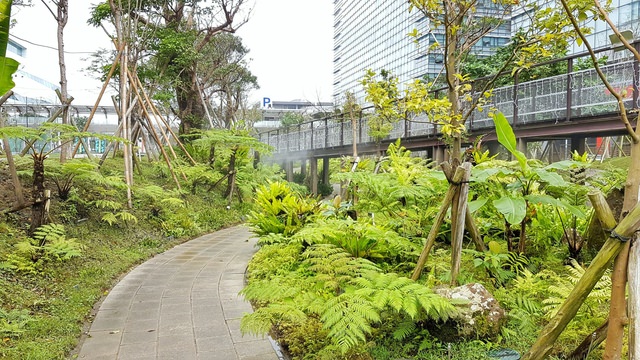中國信託總行庭園景觀維護