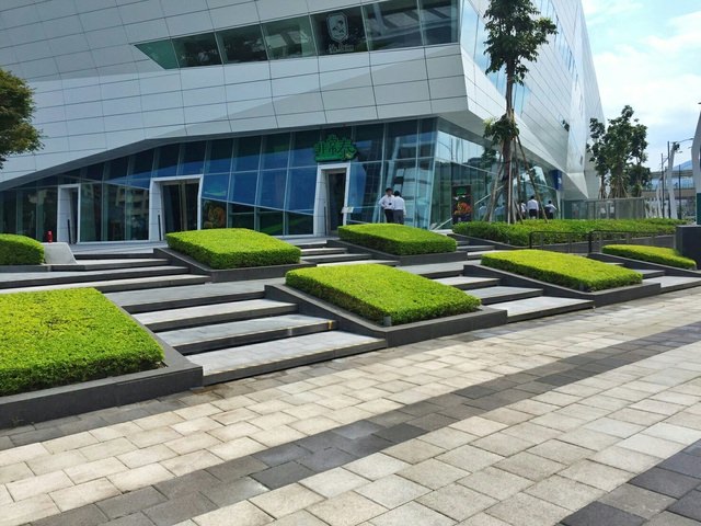 中國信託總行庭園景觀維護