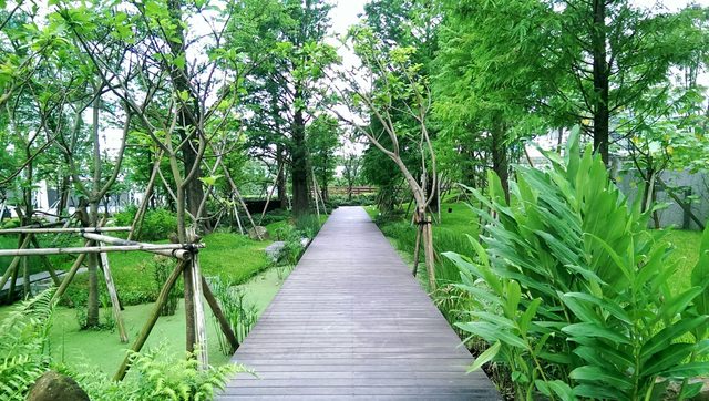 中國信託總行庭園景觀維護