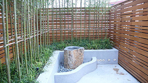 簡單雅緻的住宅庭園