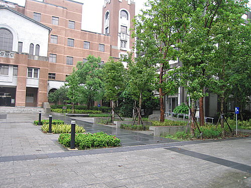 台大圖書館景觀