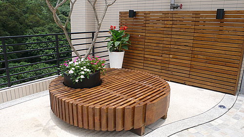 極簡風花園